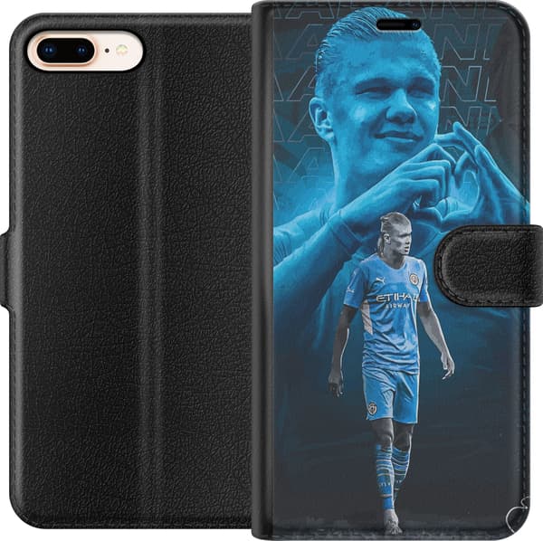 Kompatibel Tegnebogsetui til Apple iPhone 8 Plus Erling Haaland