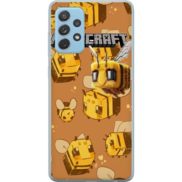 Samsung Galaxy A72 5G Gjennomsiktig deksel Minecraft Bi