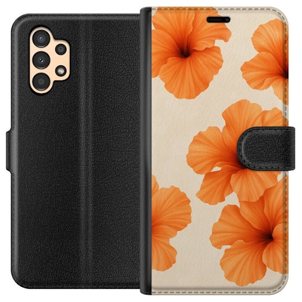 Samsung Galaxy A13 Tegnebogsetui Papaya Punch