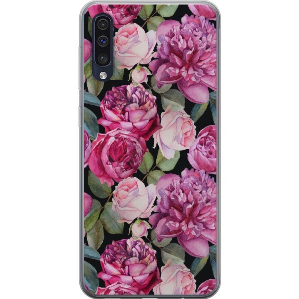 Samsung Galaxy A50 Cover / Mobilcover - Blomster