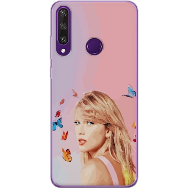 Huawei Y6p Genomskinligt Skal Taylor Swift Fjärillar