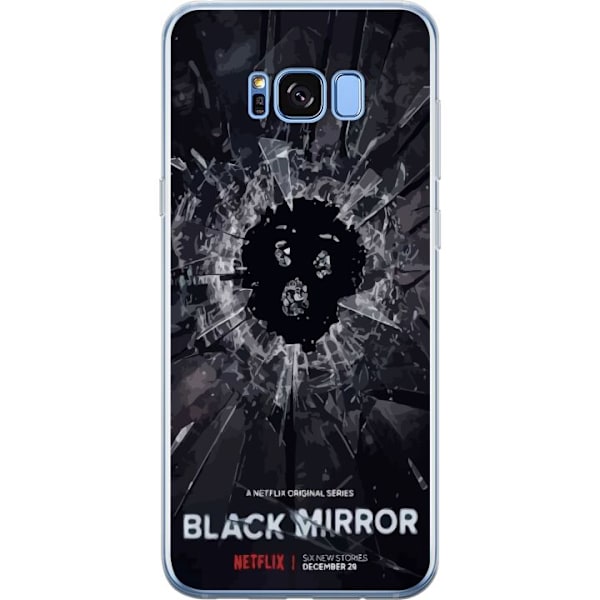 Samsung Galaxy S8+ Läpinäkyvä kuori Black Mirror Sci-Fi Net