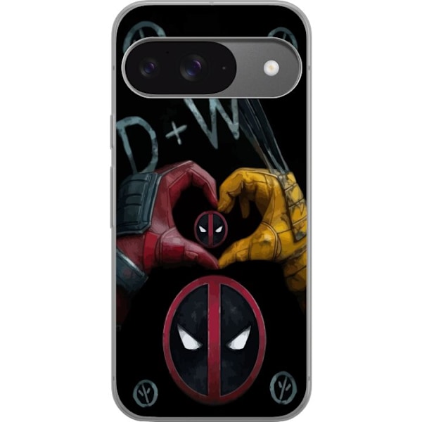 Google Pixel 9 Pro Gennemsigtig cover Deadpool & Wolverine Kæ