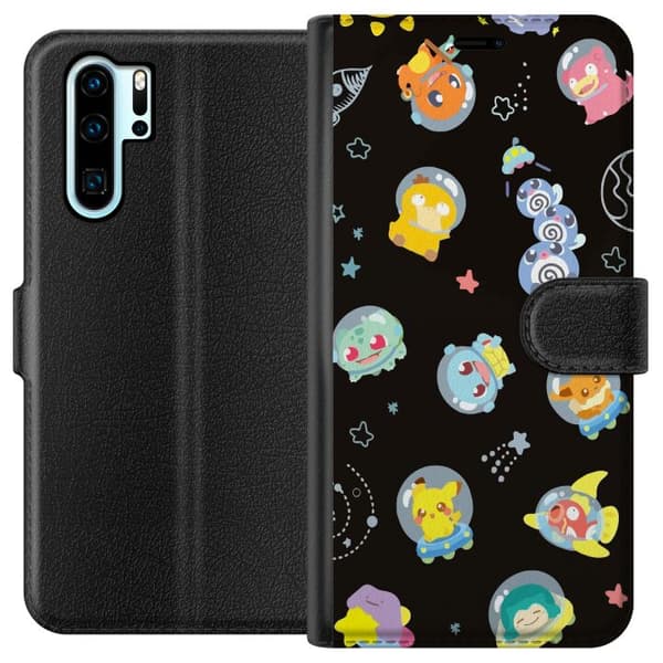 Kompatibelt Lommeboketui til Huawei P30 Pro Pokemon