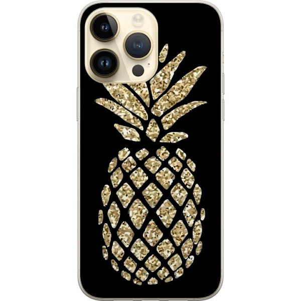 Apple iPhone 15 Pro Max Gjennomsiktig deksel Ananas