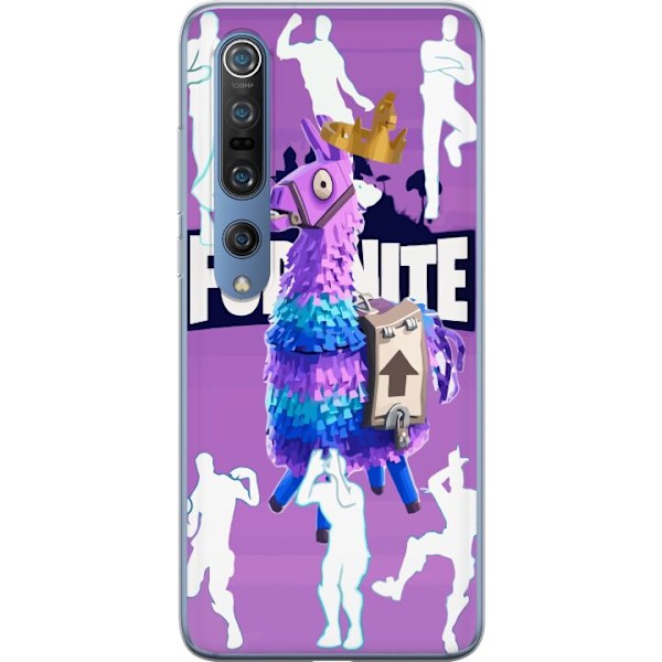 Xiaomi Mi 10 Pro 5G Gjennomsiktig deksel Fortnite