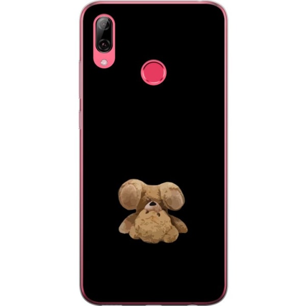 Huawei Y7 (2019) Läpinäkyvä kuori Ylösalaisin oleva karhu