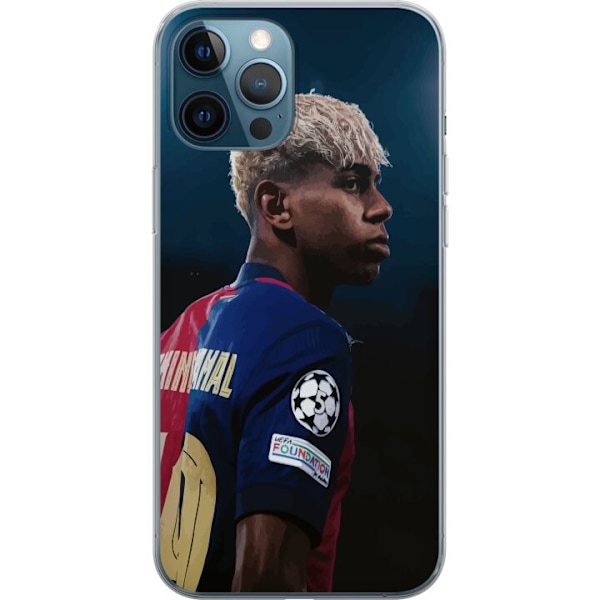 Apple iPhone 12 Pro Gennemsigtig cover Lamine Yamal - Barcelon