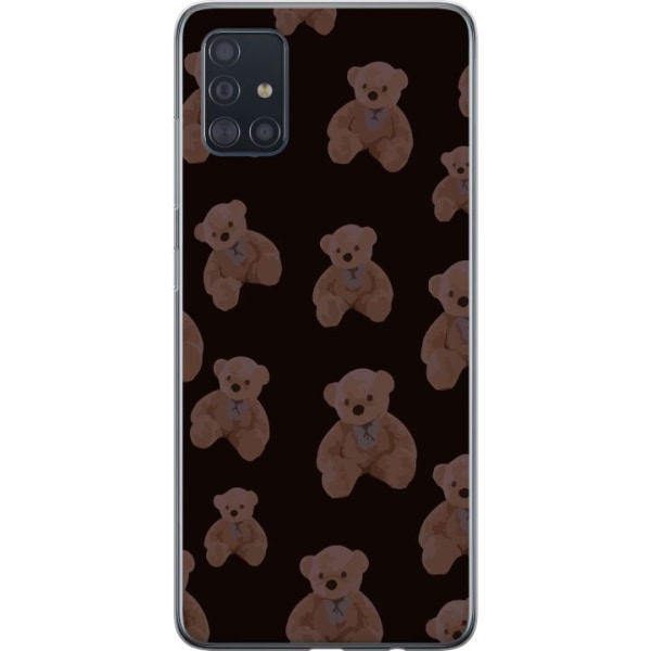 Samsung Galaxy A51 Gjennomsiktig deksel En bjørn flere bjørn