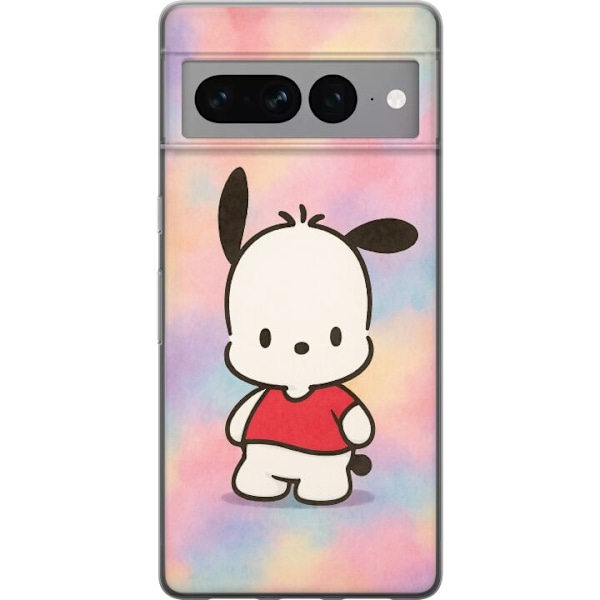 Google Pixel 7 Pro Genomskinligt Skal Kawaii Sanrio Pochacco