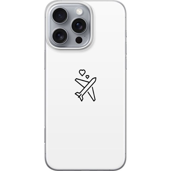 Apple iPhone 16 Pro Max Läpinäkyvä kuori Lento