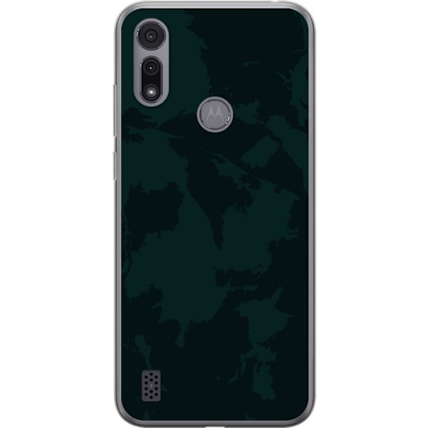 Motorola Moto E6i Gennemsigtig cover Grønt