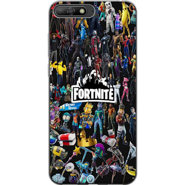 Huawei Y6 (2018) Läpinäkyvä kuori Fortnite