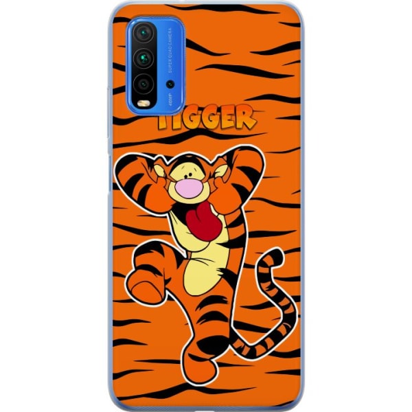Xiaomi Redmi 9T Läpinäkyvä kuori Tiger