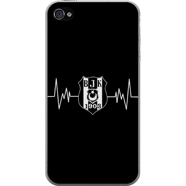 Apple iPhone 4s Gennemsigtig cover Beşiktaş J.K.