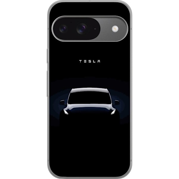 Google Pixel 9 Gjennomsiktig deksel Tesla