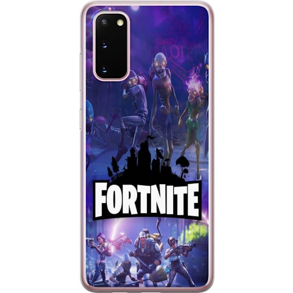 Samsung Galaxy S20 Genomskinligt Skal Fortnite