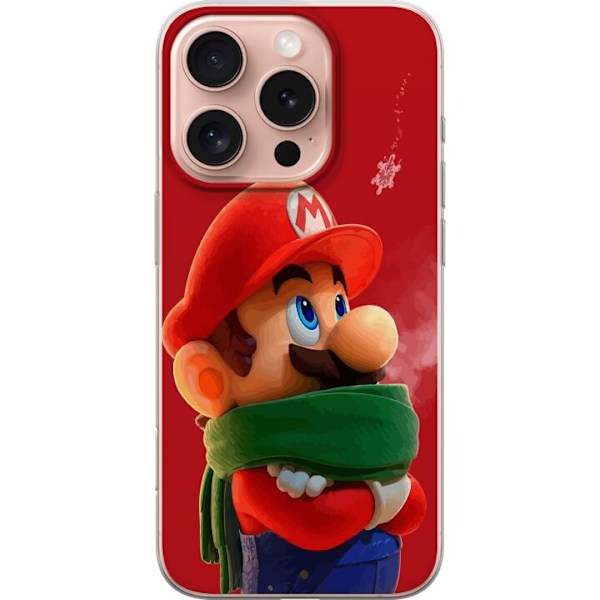 Apple iPhone 16 Pro Gennemsigtig cover Super Mario Bros