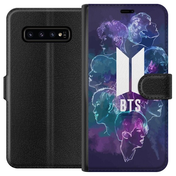 Samsung Galaxy S10 Lompakkokotelo BTS