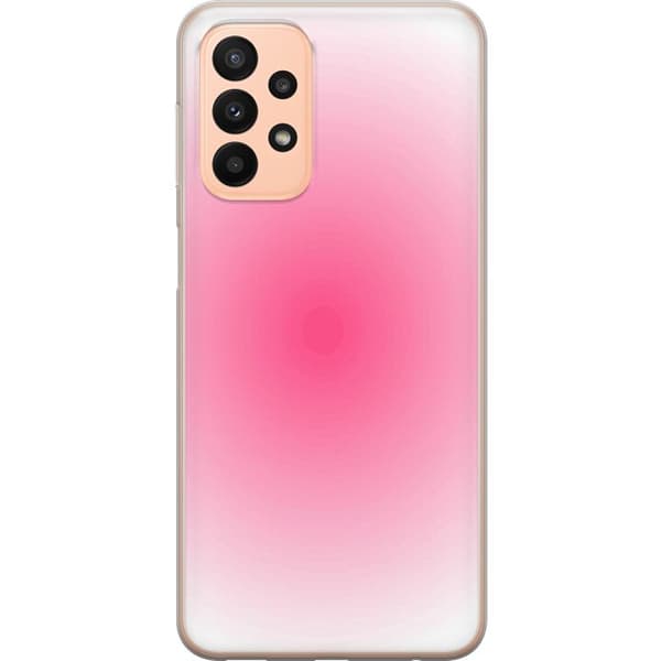 Kompatibelt Mobildeksel til Samsung Galaxy A23 Rosa Sky