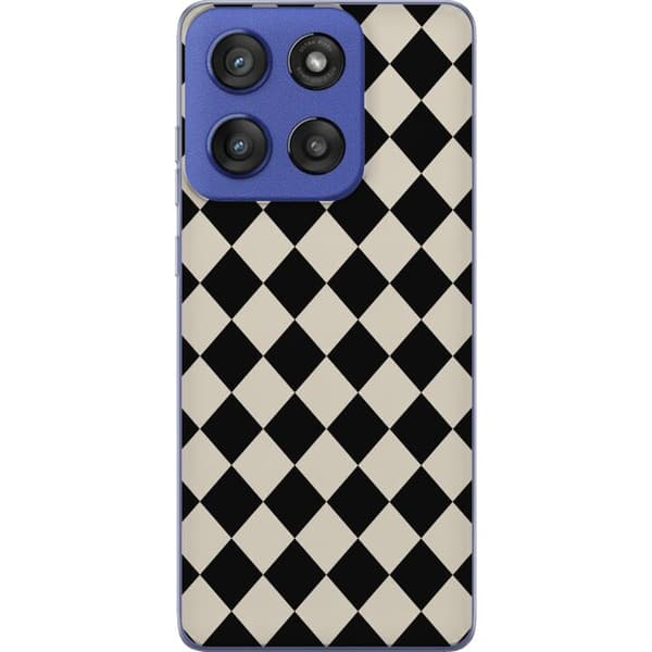 Kompatibel Mobilcover til Motorola Edge 60 Stylus Sorte retroromber sort