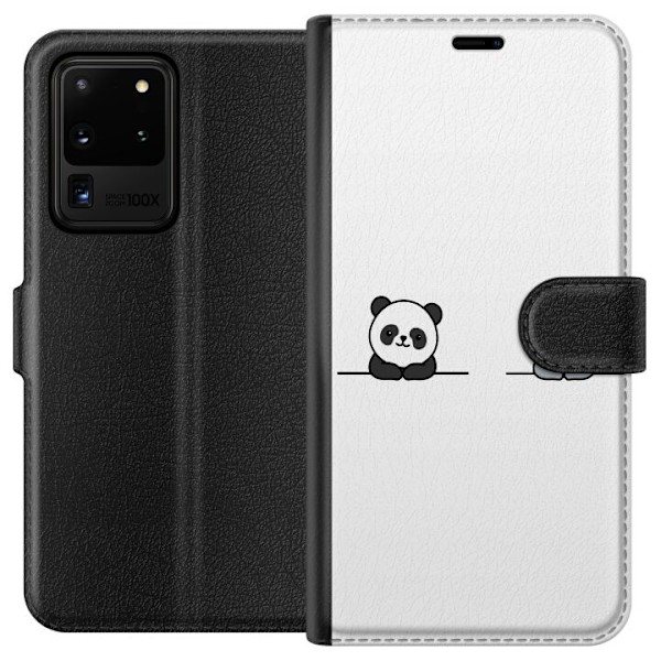 Samsung Galaxy S20 Ultra Lommeboketui Panda Koala