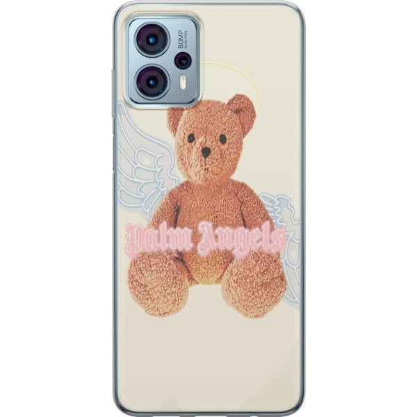 Motorola Moto G23 Gennemsigtig cover Palm Angels Teddy