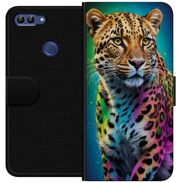 Huawei P smart Lompakkokotelo Leopard