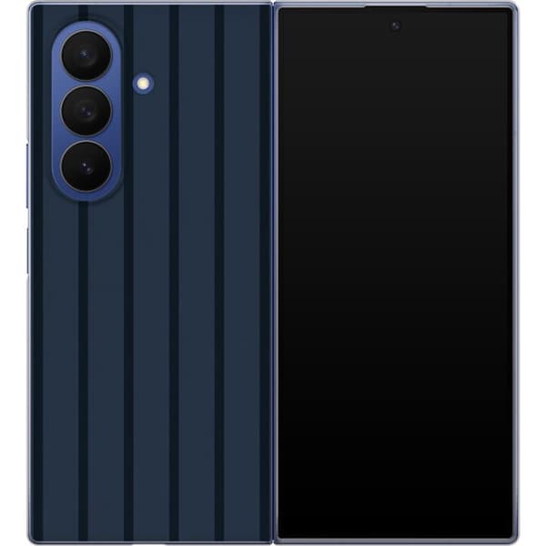 Kompatibelt Mobilskal till Samsung Galaxy Z Fold7 Blå midnattsränder blå