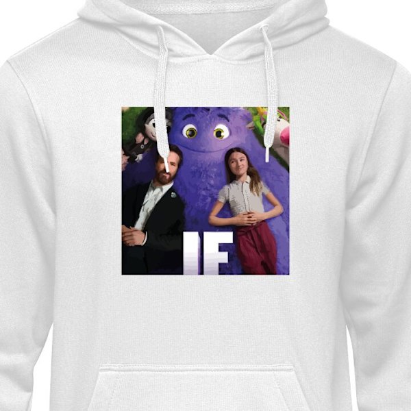 Hoodie til Voksen | Behagelig Hættetrøje IF: Låtsaskompisar