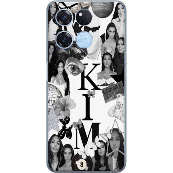 OnePlus Ace Racing Genomskinligt Skal Kim Kardashian – Aesthetic Look 2025