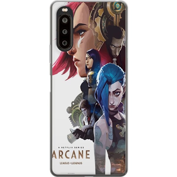 Sony Xperia 10 II Genomskinligt Skal Arcane, League of Legends