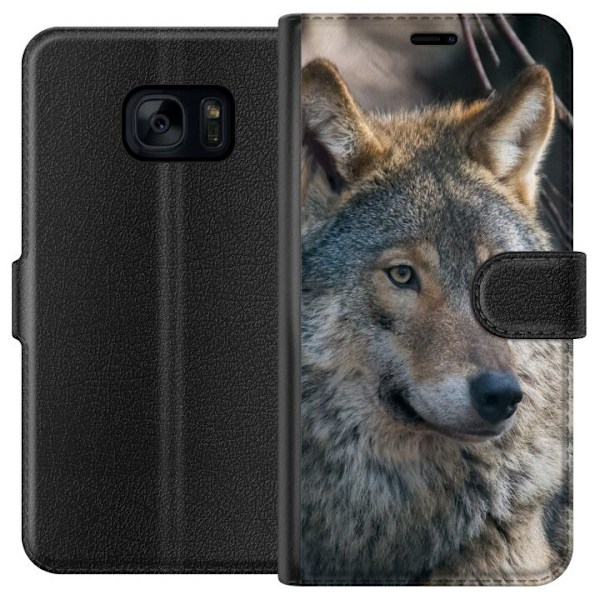 Samsung Galaxy S7 Tegnebogsetui Ulve