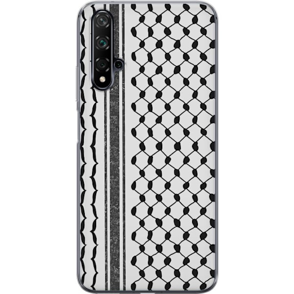 Huawei nova 5T Läpinäkyvä kuori Palestiinalainen kuvio - pe