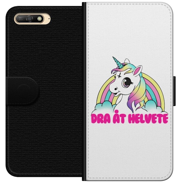 Huawei Y6 (2018) Lommeboketui Unicorn