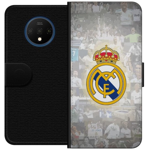 OnePlus 7T Tegnebogsetui Real Madrid