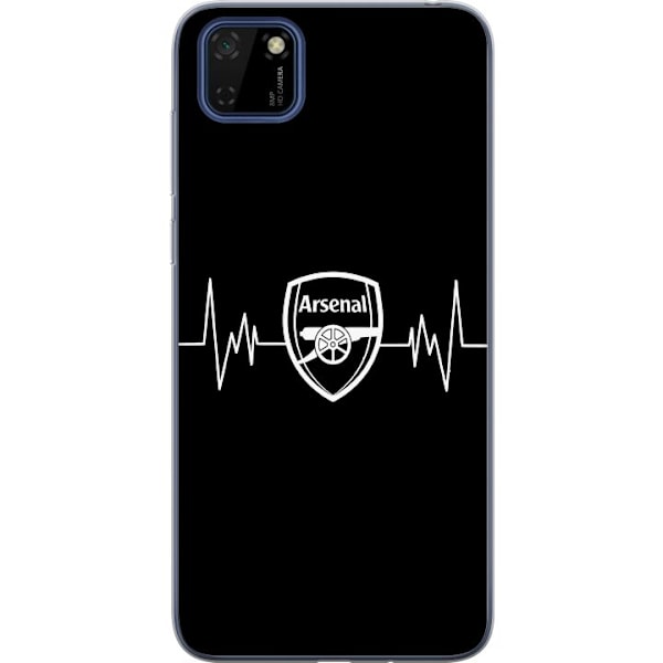 Huawei Y5p Genomskinligt Skal Arsenal