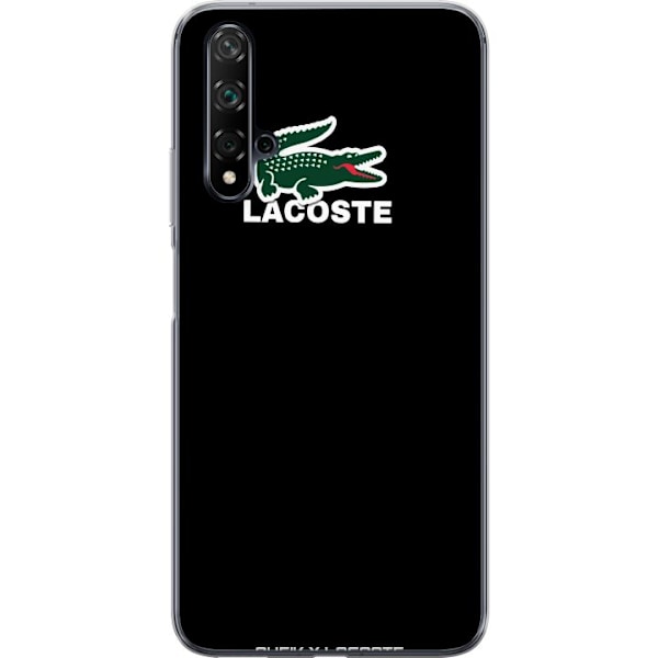 Huawei nova 5T Gennemsigtig cover Lacoste