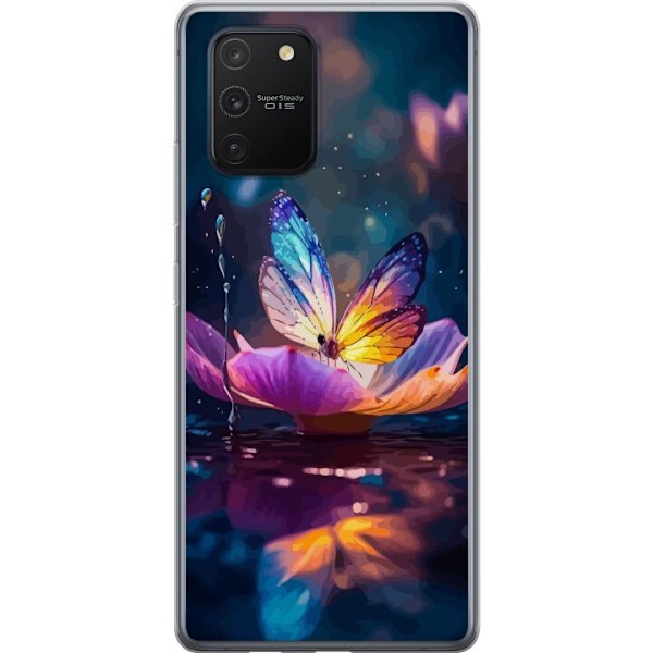 Samsung Galaxy S10 Lite Gjennomsiktig deksel Butterfly