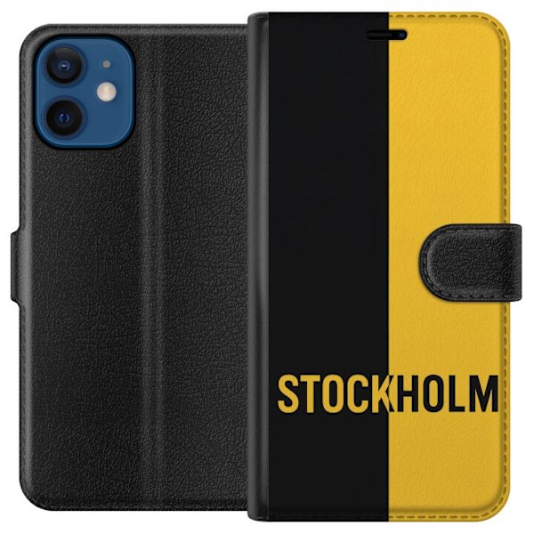 Apple iPhone 12  Plånboksfodral Stockholm – fotboll