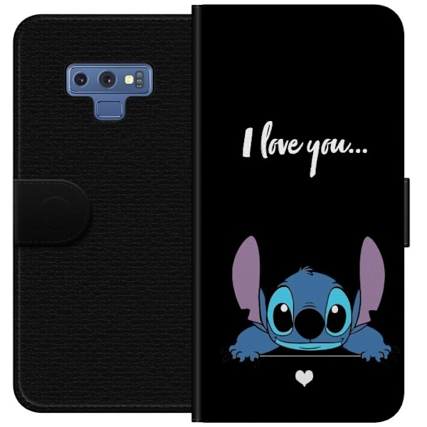 Samsung Galaxy Note9 Plånboksfodral Stitch I Love You