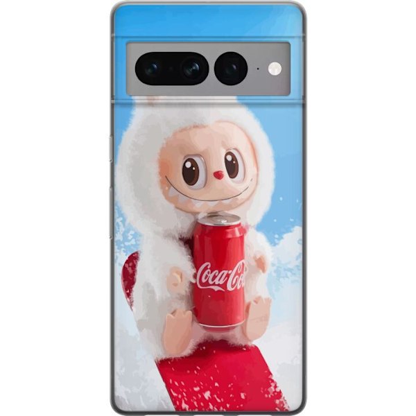 Google Pixel 7 Pro Läpinäkyvä kuori Labubu Summer Edition