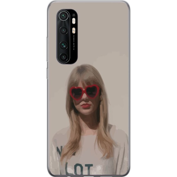 Xiaomi Mi Note 10 Lite Gennemsigtig cover Taylor Swift