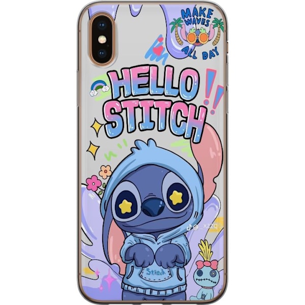 Apple iPhone X Läpinäkyvä kuori Ommel