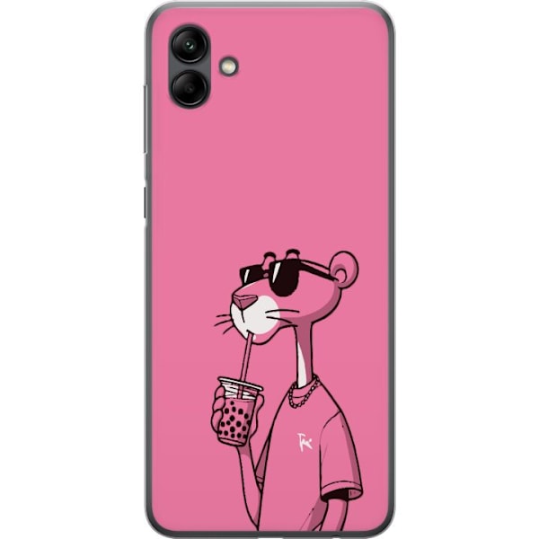 Samsung Galaxy A05 Gjennomsiktig deksel Pink Panter Drink