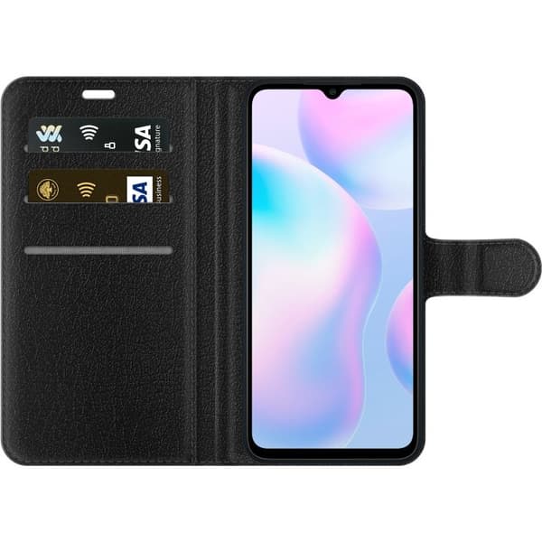 Kompatibelt Plånboksfodral till Xiaomi Redmi 9A Biokväll blå