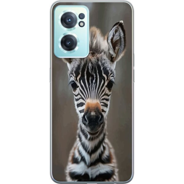 OnePlus Nord CE 2 5G Genomskinligt Skal Giraff Djurmotiv Afrika Natur Grafiskt Motiv Savann Vilda Djur Populär Väggkonst Exotiskt Tema