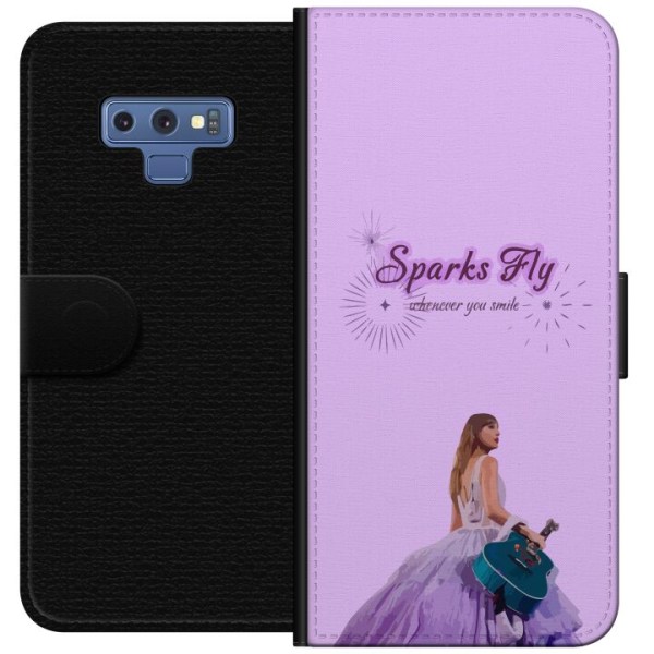 Samsung Galaxy Note9 Lompakkokotelo Taylor Swift - Sparks Fly