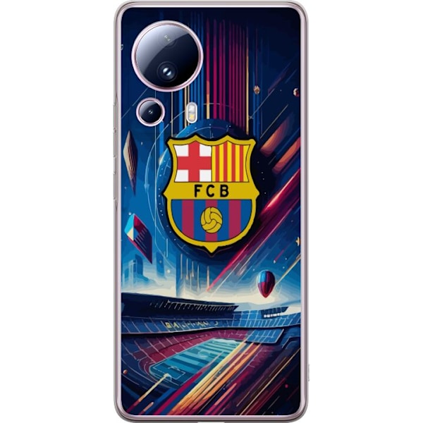 Xiaomi 13 Lite Läpinäkyvä kuori FC Barcelona