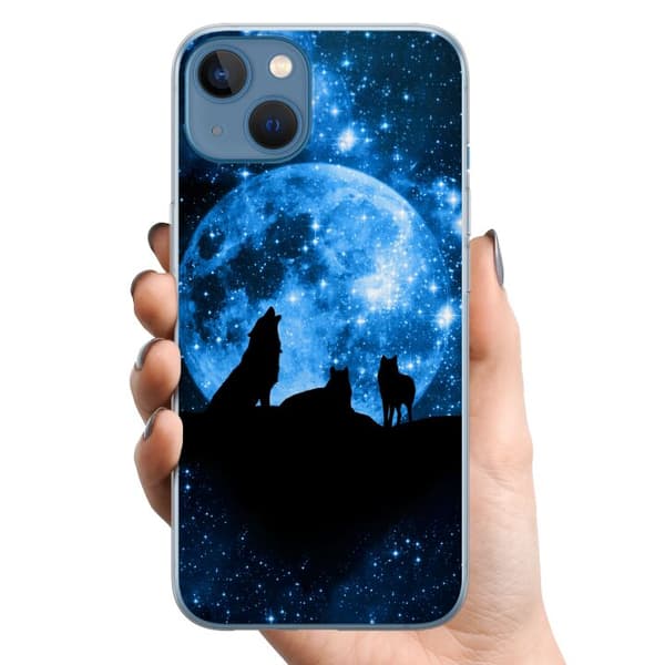 Kompatibelt Mobildeksel til Apple iPhone 13 Ulv